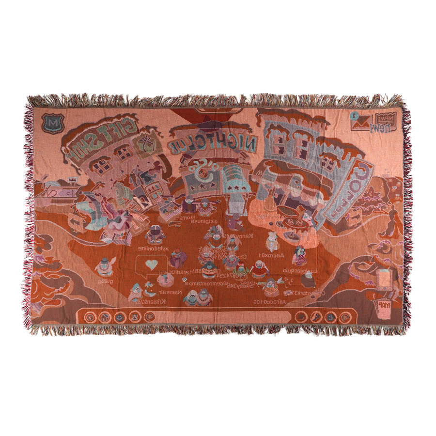 CLUB PENGUIN TAPESTRY