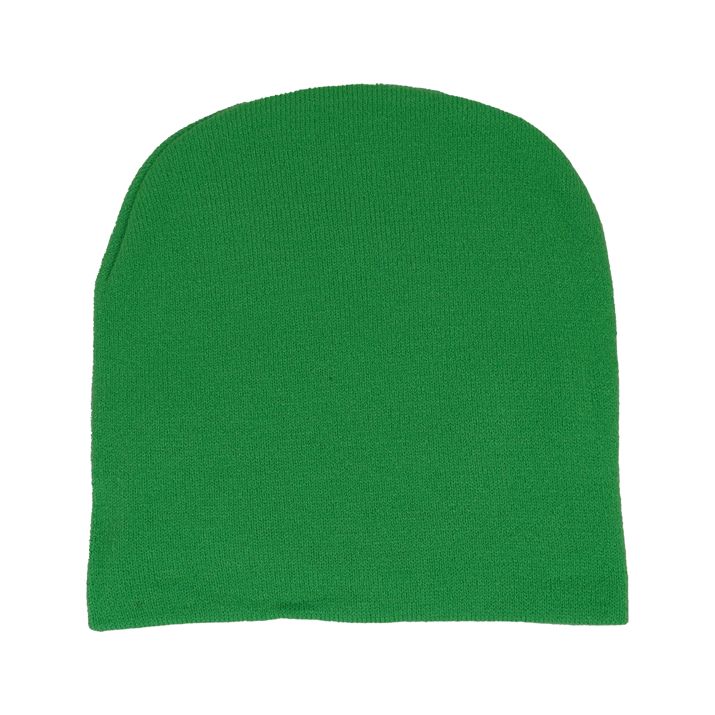 GREEN EPIC FACE KNIT BEANIE