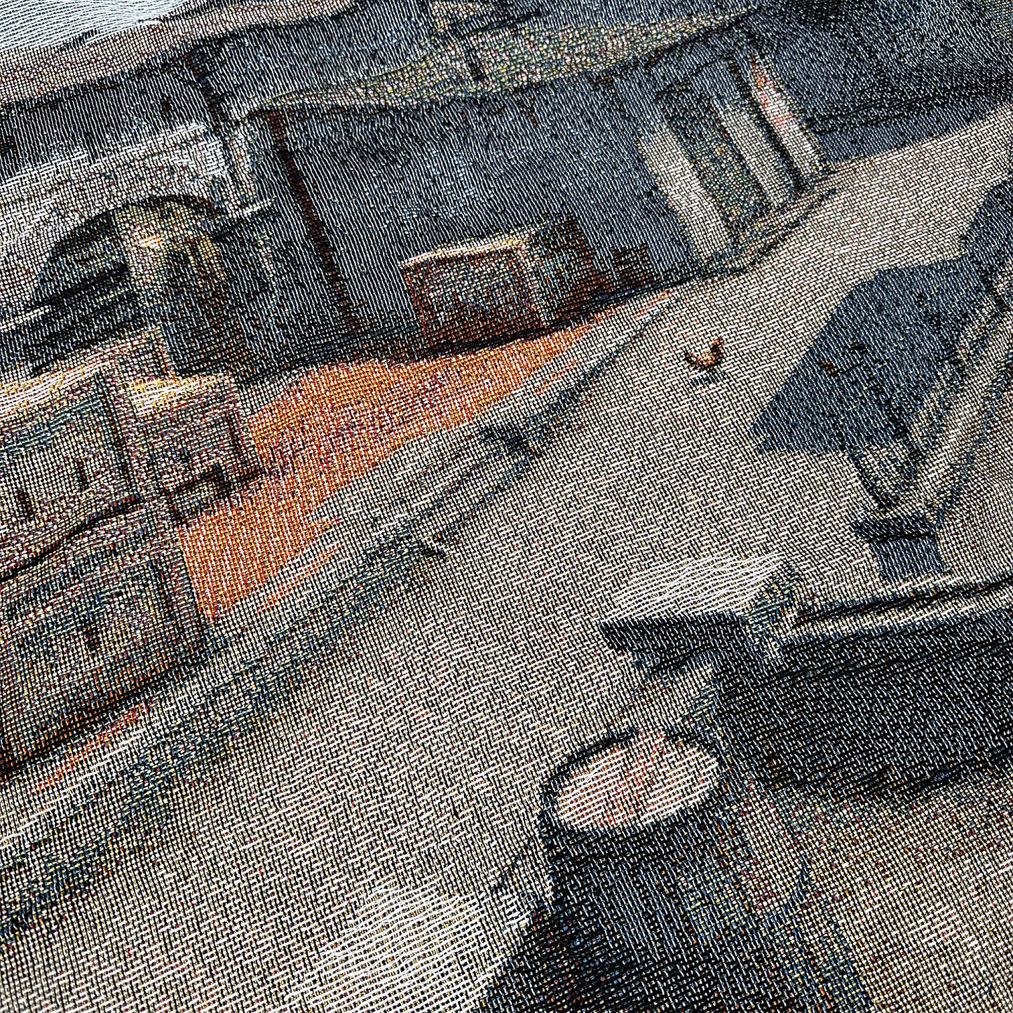 DE_INFERNO WOVEN TAPESTRY