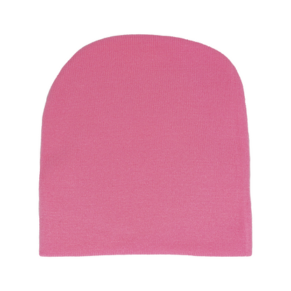 PINK EPIC FACE KNIT BEANIE