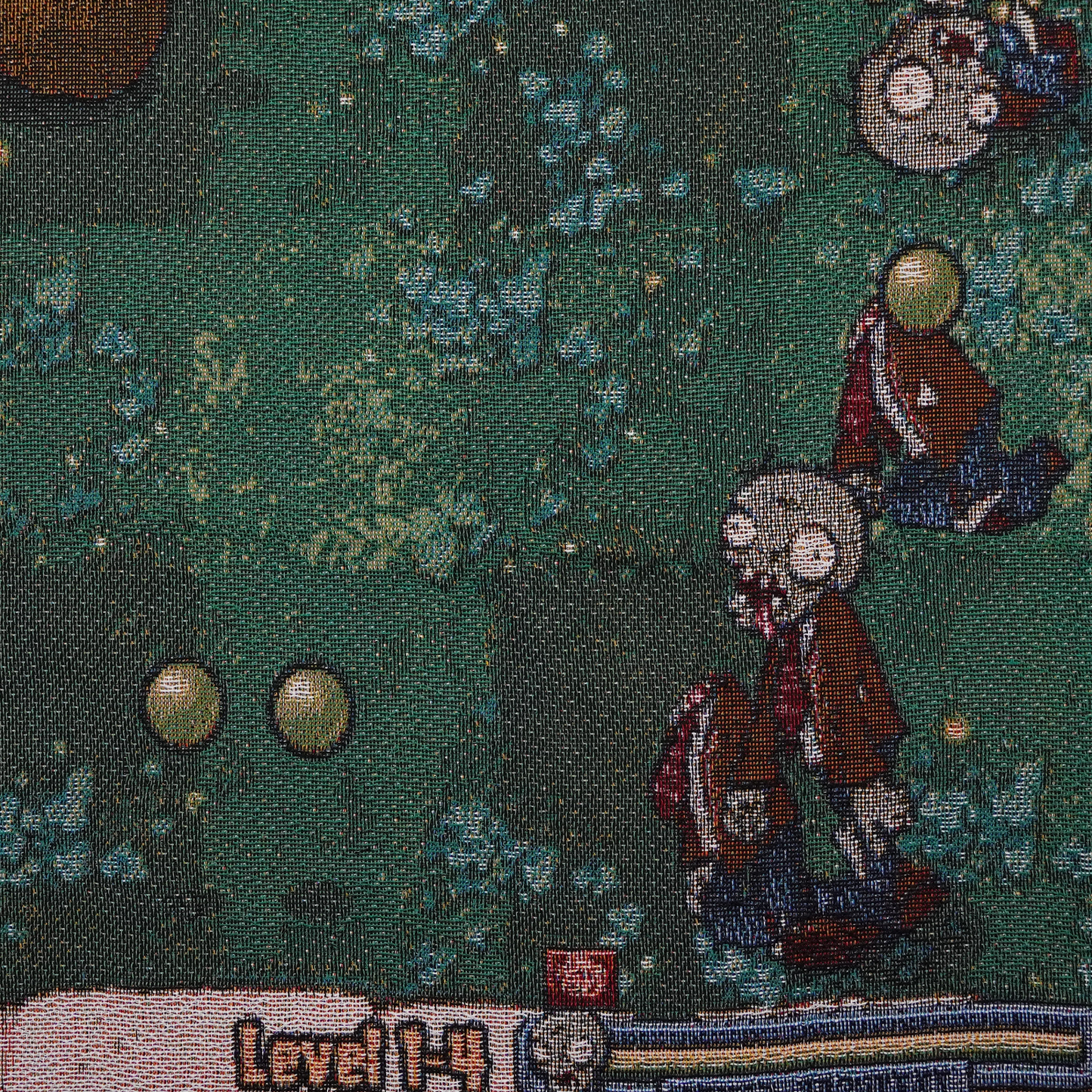 PLANTS VS. ZOMBIES WOVEN TAPESTRY