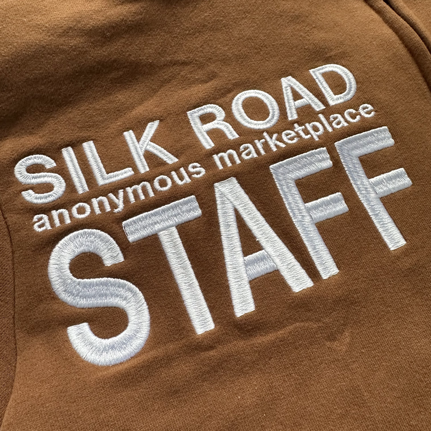 "SILK ROAD STAFF" ZIP UP